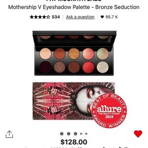 Pat McGrath mothership palette bronze seduction